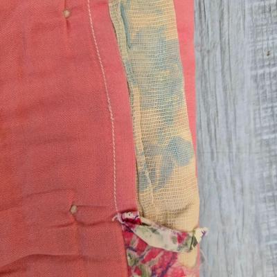 Two very old handmade quilts - Kantha like quilts -