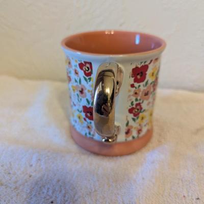 Sale Photo Thumbnail #1026: Floral Coffee mug