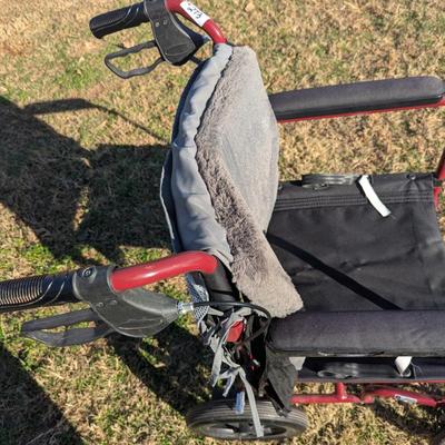 Sale Photo Thumbnail #1094: Transport wheel chair