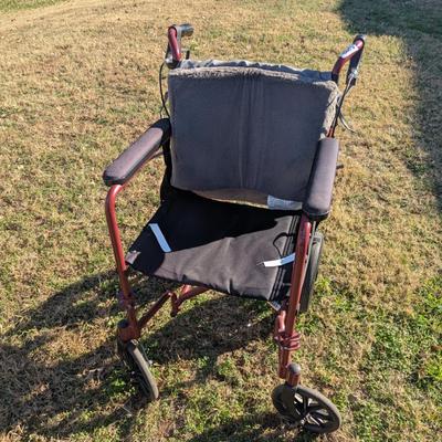 Sale Photo Thumbnail #1092: Transport wheel chair