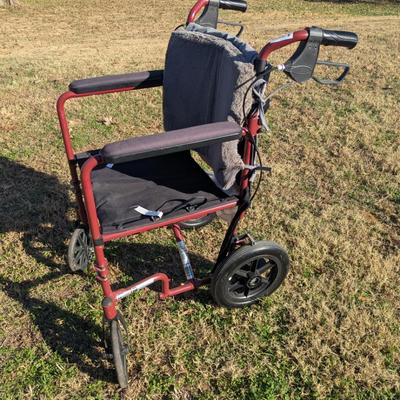 Sale Photo Thumbnail #1091: Transport wheel chair