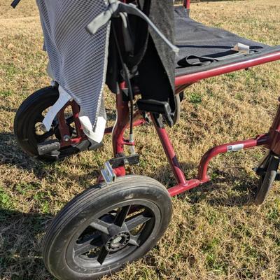 Sale Photo Thumbnail #1095: Transport wheel chair