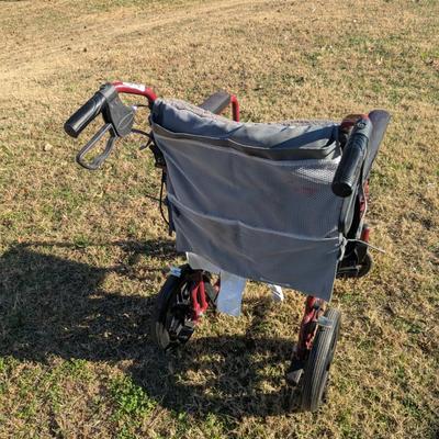 Sale Photo Thumbnail #1093: Transport wheel chair