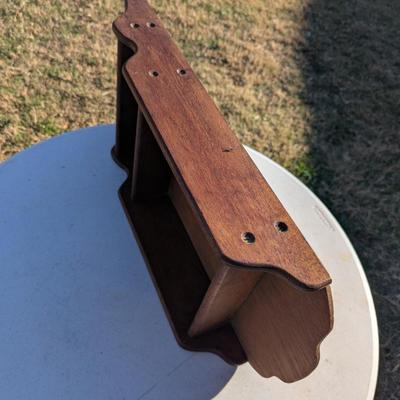 Sale Photo Thumbnail #1099: wooden wall shelf