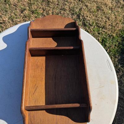 Sale Photo Thumbnail #1098: wooden wall shelf