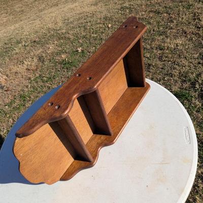 Sale Photo Thumbnail #1100: wooden wall shelf