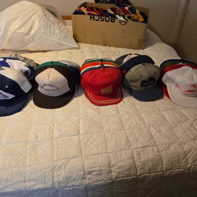 50 Baseball caps / Trucker caps / Hats Most advertising agriculture