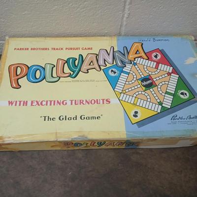 Vintage board games - Pollyanna - Game of the United States - Rook - Rack o