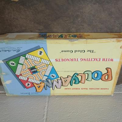 Vintage board games - Pollyanna - Game of the United States - Rook - Rack o