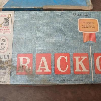 Vintage board games - Pollyanna - Game of the United States - Rook - Rack o