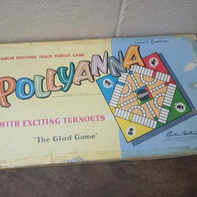 Vintage board games - Pollyanna - Game of the United States - Rook - Rack o