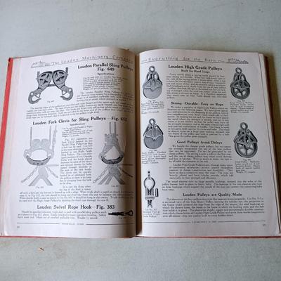 LOT 135: Hand-Body of Ready Reference 1897, Diseases of Cattle 1909, Louden Machinery Co. Catalog 1929 & World of Bees 1965