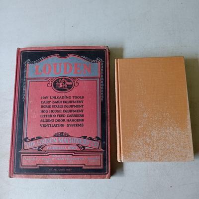 LOT 135: Hand-Body of Ready Reference 1897, Diseases of Cattle 1909, Louden Machinery Co. Catalog 1929 & World of Bees 1965