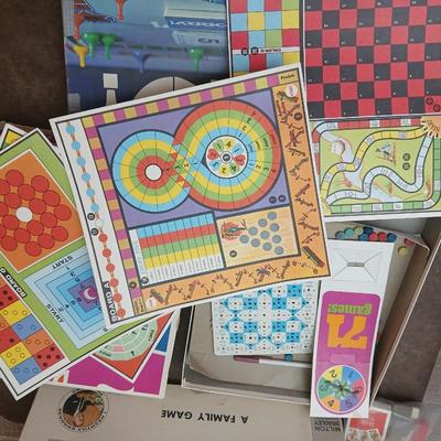 Board games - LIFE - 71 games in one box - Sorry & Bible trivia