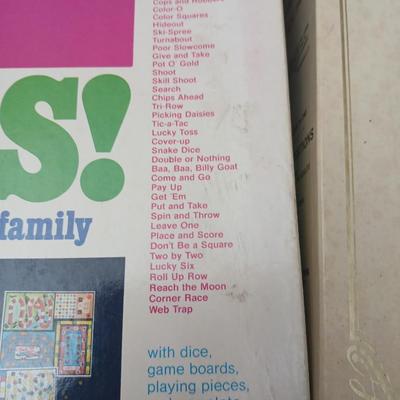 Board games - LIFE - 71 games in one box - Sorry & Bible trivia