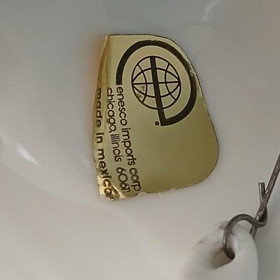 Two porcelain angel bells and a porcelain angel figure - Enesco - 50% Fine bone china -