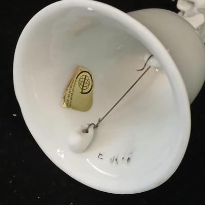 Two porcelain angel bells and a porcelain angel figure - Enesco - 50% Fine bone china -