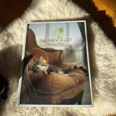 M266 Wool Pelt With Cat Form and The French Cat Book