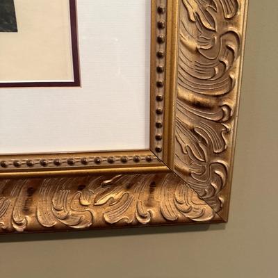 Framed Equestrian Print (BLR-MG)