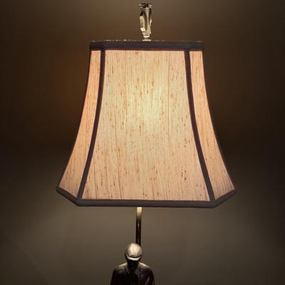 Brass Golfer Table Lamp (BLR-MG)