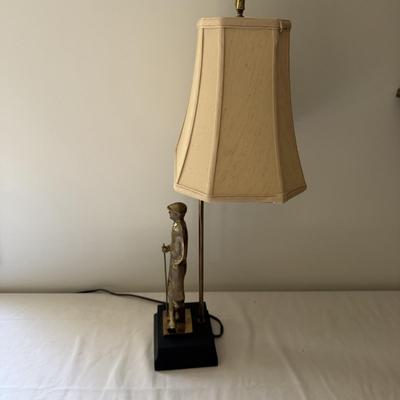 Brass Golfer Table Lamp (BLR-MG)