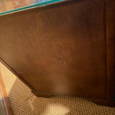 Golf Themed Three Drawer End Table (BLR-MG)