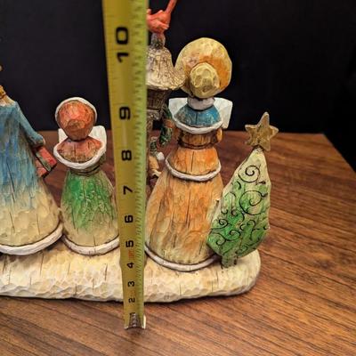 Resin Merry Christmas Carolers