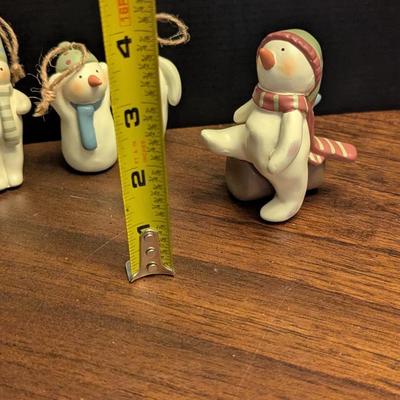 Bonny Lynn Russ Snowmen Ornaments