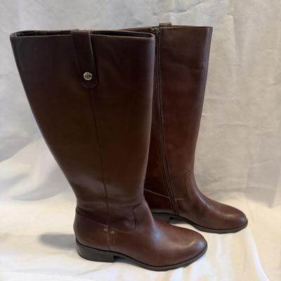 Ralph Lauren Leather Boots - Size 7 (BGB-MG)