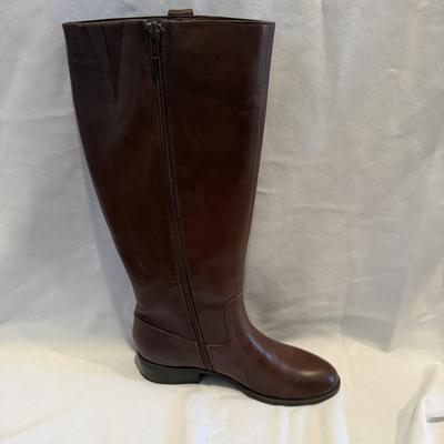 Ralph Lauren Leather Boots - Size 7 (BGB-MG)