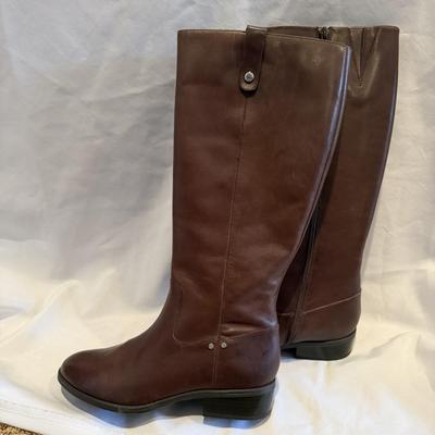 Ralph Lauren Leather Boots - Size 7 (BGB-MG)
