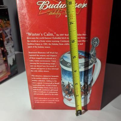 Handcrafted American Homestead 1996 Stein & 2007 Winter's Calm Stein #4