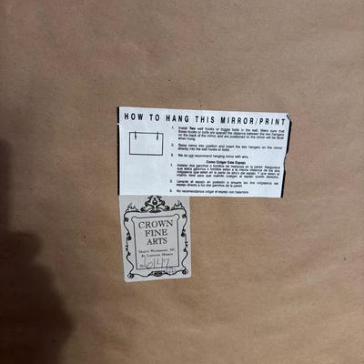 Large Framed Print of Young Girl Playing Piano (BPR-RG)