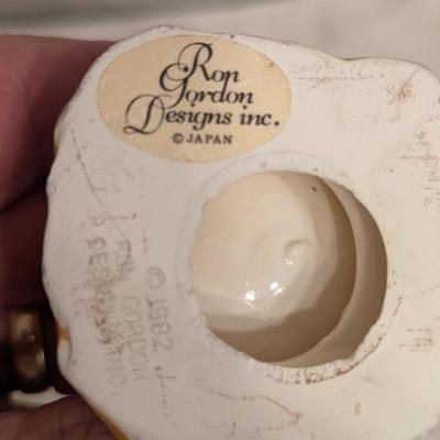 Sale Photo Thumbnail #1144: Ron Gordon Chick in egg salt and pepper shakers