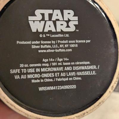 Sale Photo Thumbnail #1162: Star wars set of 3 coffee mugs.