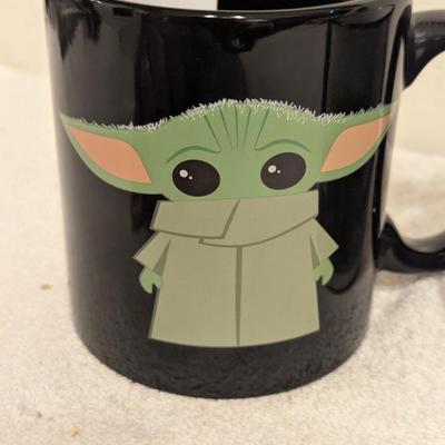 Sale Photo Thumbnail #1156: Star wars set of 3 coffee mugs.