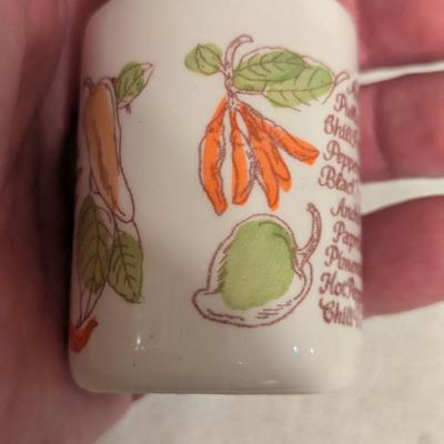 Sale Photo Thumbnail #1168: Avon country salt and pepper shakers