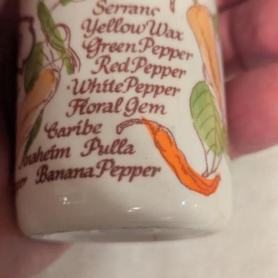 Sale Photo Thumbnail #1167: Avon country salt and pepper shakers