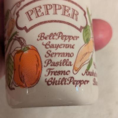 Sale Photo Thumbnail #1166: Avon country salt and pepper shakers