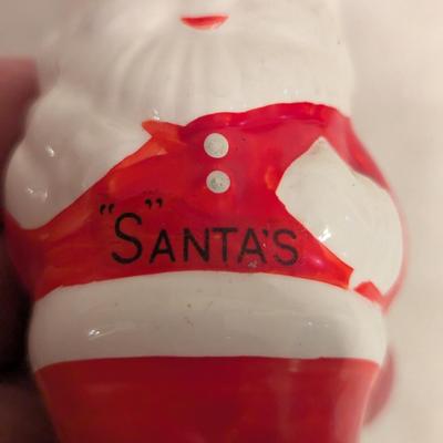 Sale Photo Thumbnail #1178: Santa- salt, packages- pepper