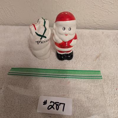 Sale Photo Thumbnail #1182: Santa- salt, packages- pepper