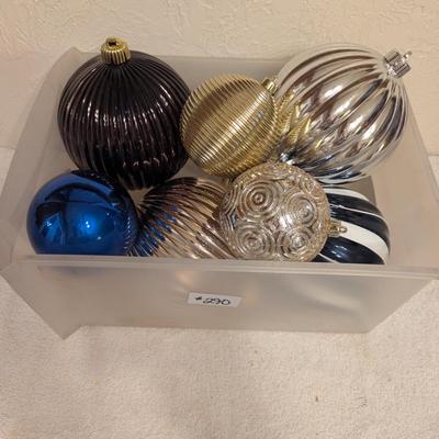 Sale Photo Thumbnail #1191: Jumbo Christmas Ornaments