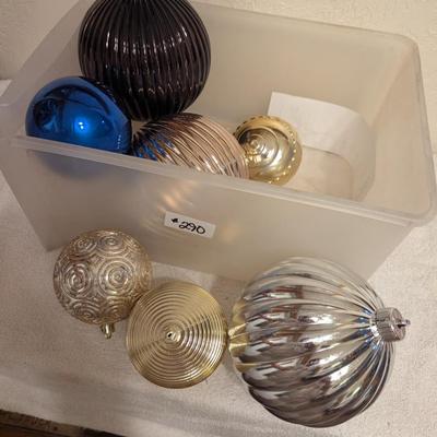 Sale Photo Thumbnail #1194: Jumbo Christmas Ornaments