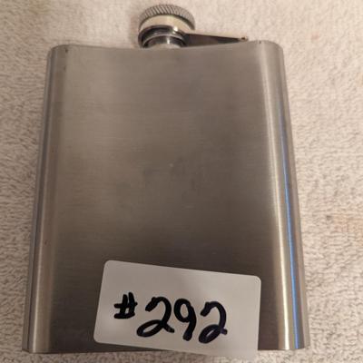 Sale Photo Thumbnail #1210: Zippo stainless teel flask