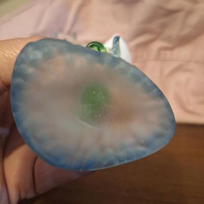 Sale Photo Thumbnail #309: Glass baron dolphins with baby in sea grass