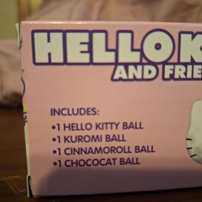 Sale Photo Thumbnail #316: Hello Kitty Squishy sensory balls- set of 4 new in box