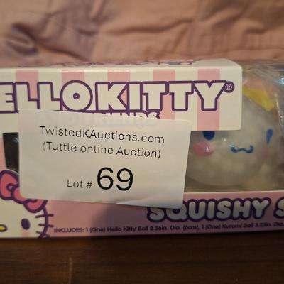 Sale Photo Thumbnail #313: Hello Kitty Squishy sensory balls- set of 4 new in box