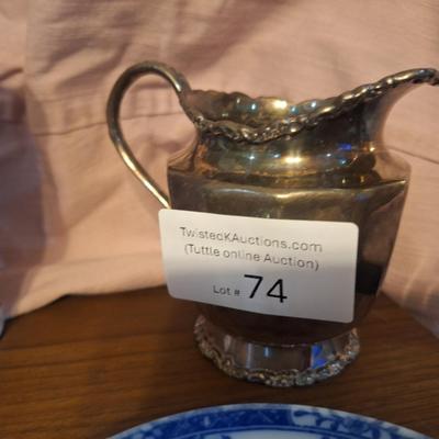 Sale Photo Thumbnail #334: the creamer is silverplated not sterling