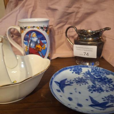 Sale Photo Thumbnail #331: the creamer is silverplated not sterling