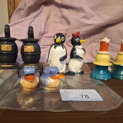 Sale Photo Thumbnail #352: the penguins and pot belly stoves are plastic